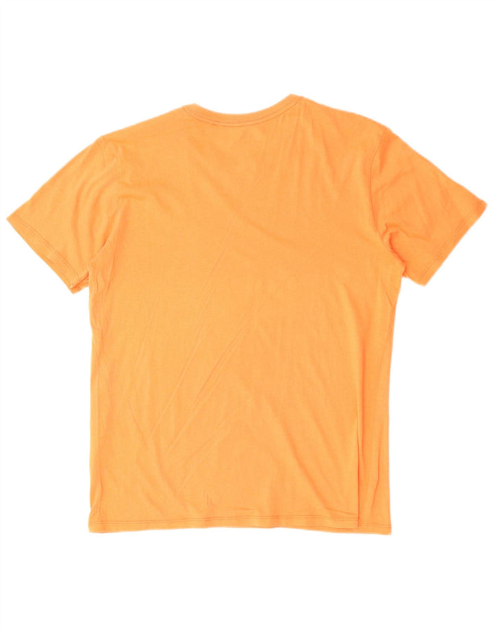 Tricou pentru bărbați Nike Top din bumbac portocaliu mediu