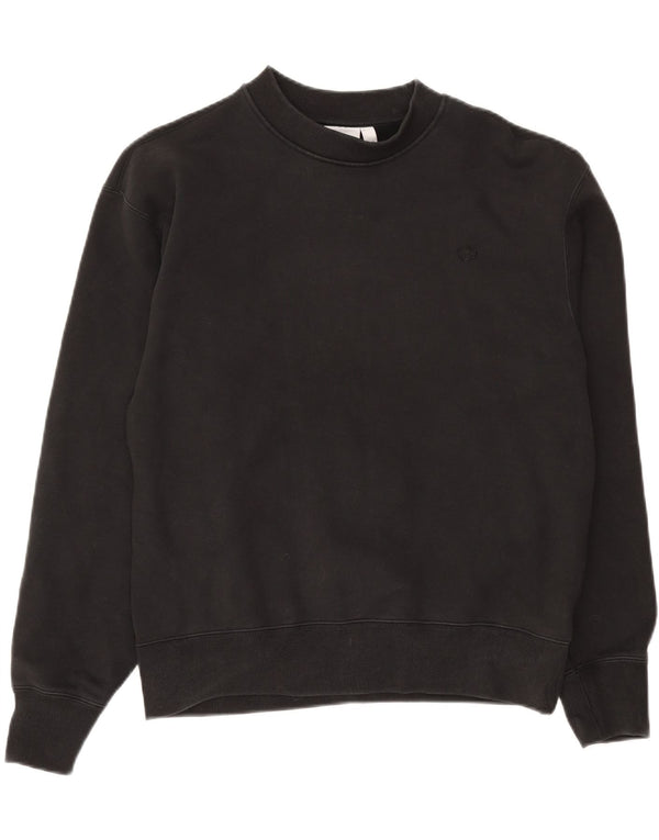 Pulover Adidas pentru bărbați, bumbac mediu negru