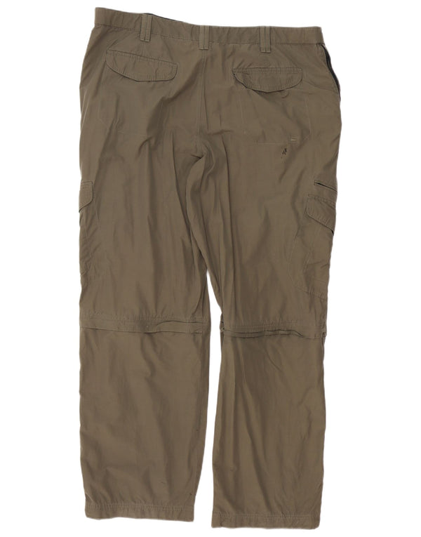 Marks & Spencer Pantaloni Cargo Drepți Blue Harbour pentru bărbați L42 L31 Kaki