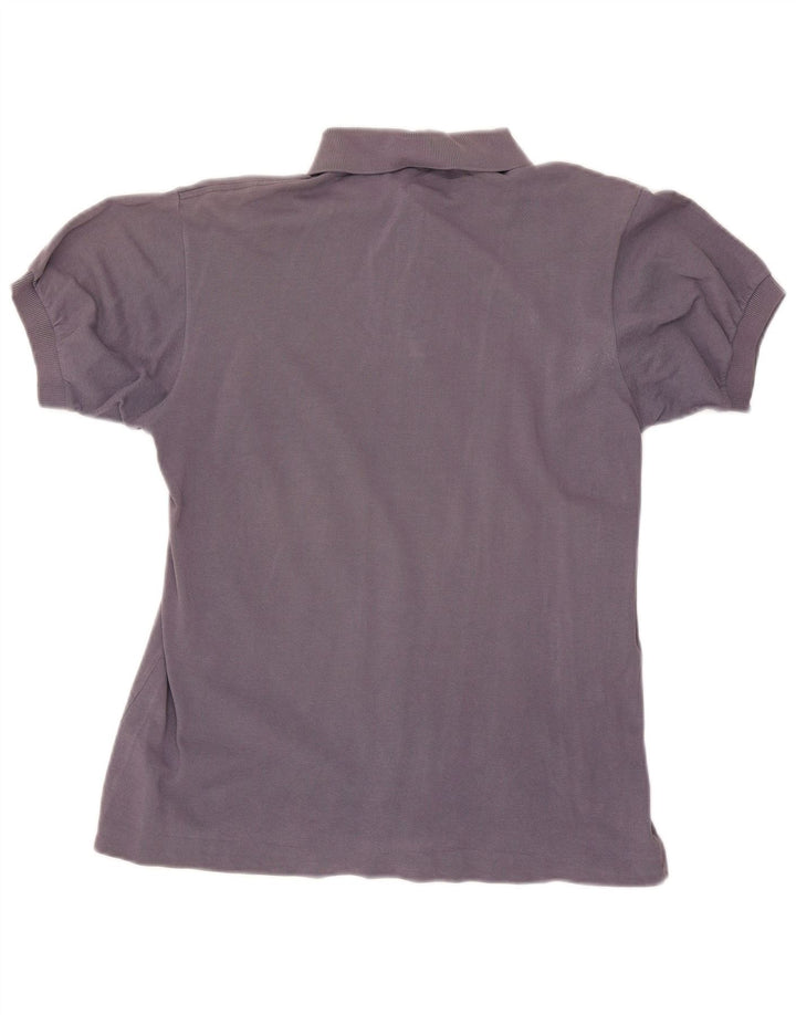 Tricou polo Lacoste pentru bărbați mărimea 4 bumbac violet mediu