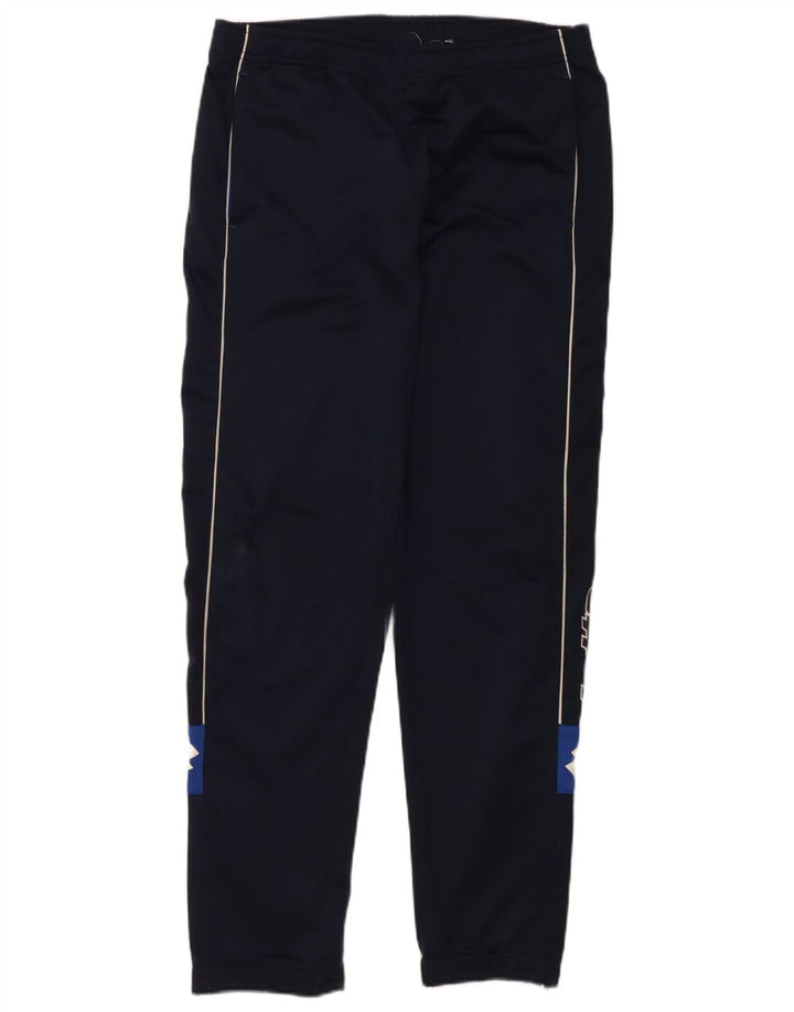 Pantaloni de trening grafic Lotto pentru bărbați, medii, bleumarin, bloc de culoare