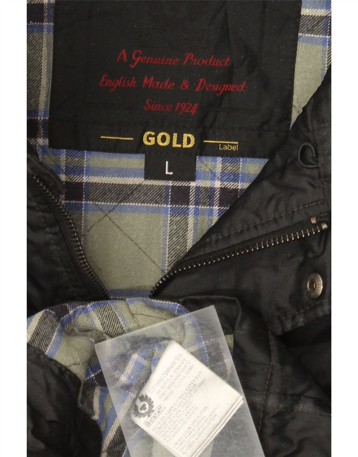 Jachetă Belstaff pentru bărbați, UK 40, mare, negru, nailon