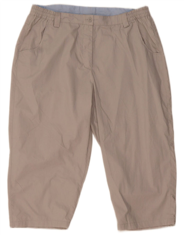 Bermude pentru femei Mountain Warehouse UK 16 Large W34 Bej Poliester