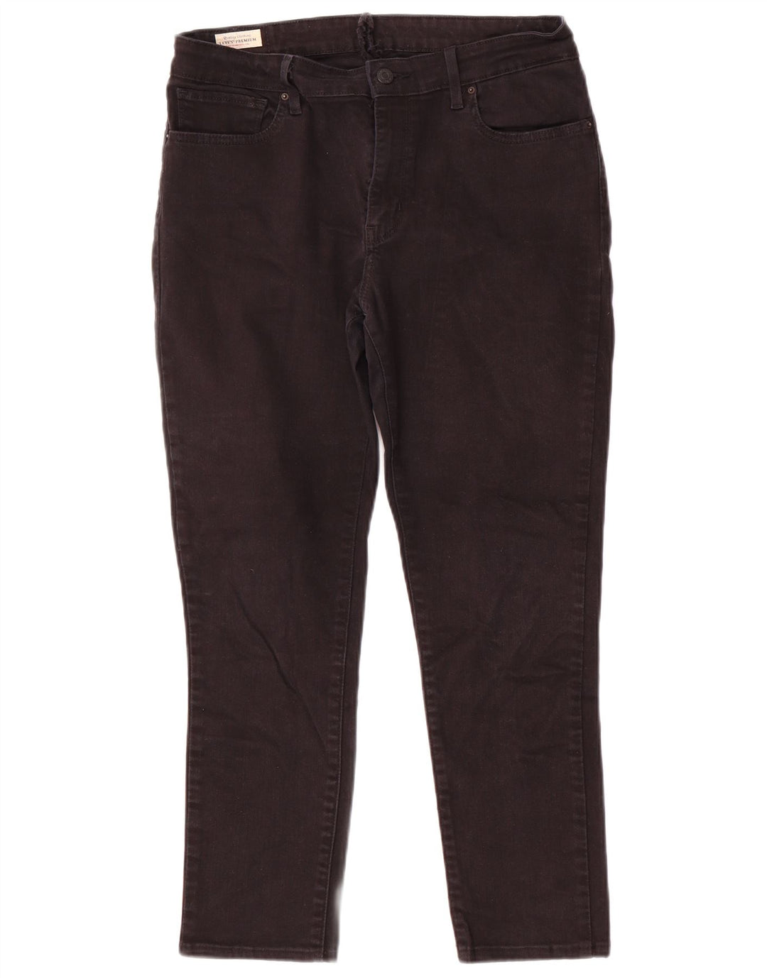 Blugi slim pentru femei Levi's W32 L26 bumbac negru