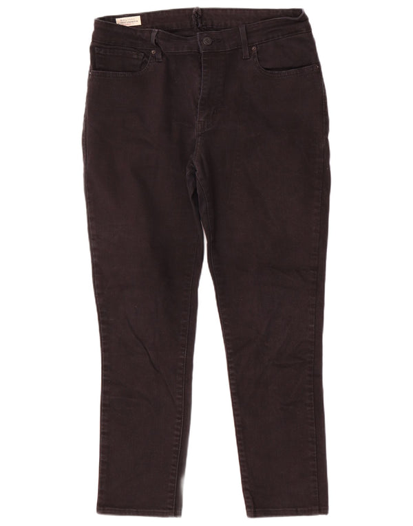Blugi slim pentru femei Levi's W32 L26 bumbac negru