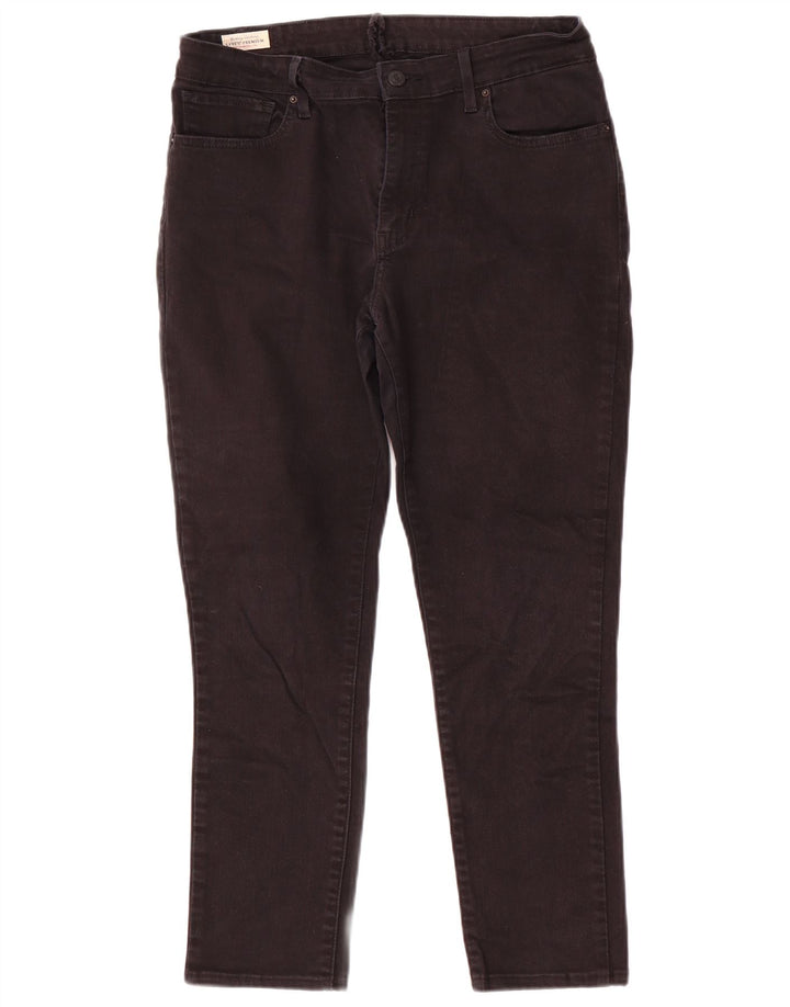 Blugi slim pentru femei Levi's W32 L26 bumbac negru