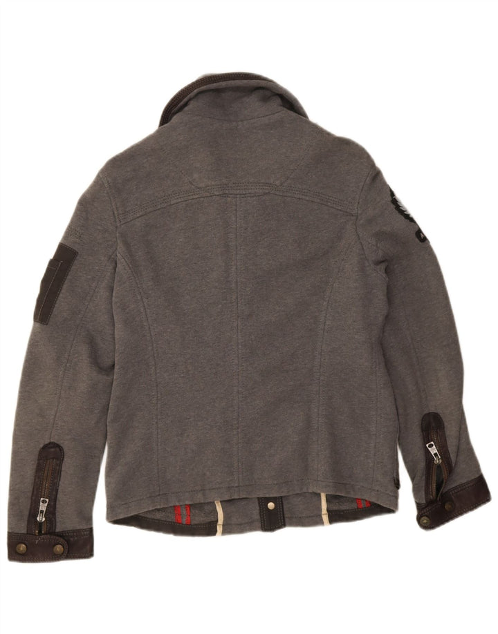 Aeronautica Militare Jachetă utilitare pentru femei IT 44 Medium Gri Colorblock
