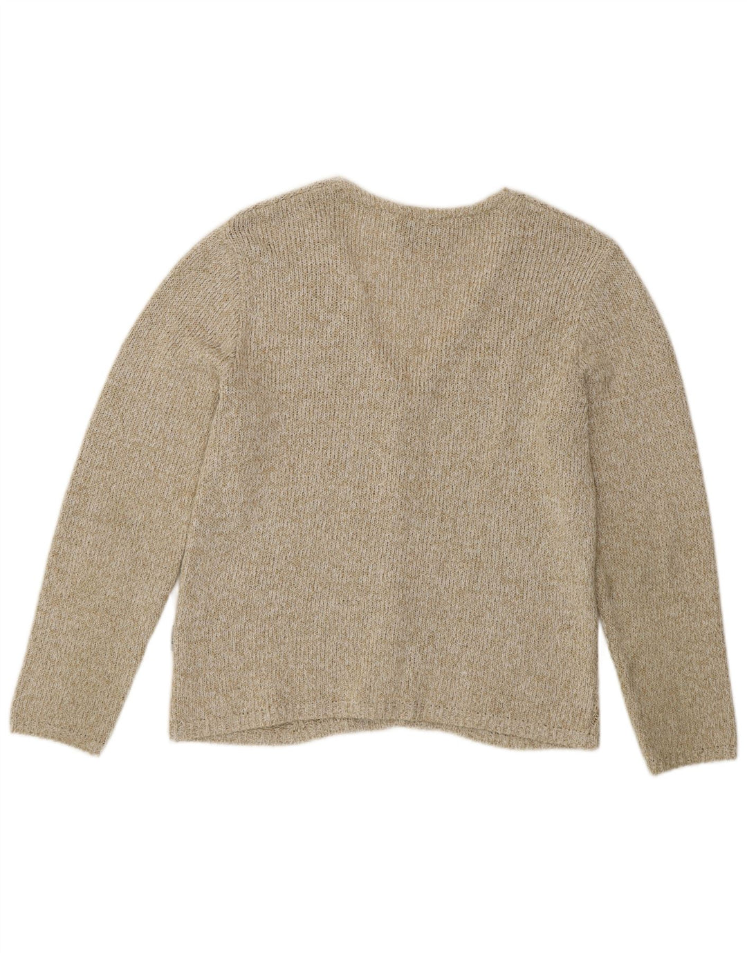 Pulover cardigan Roisin McCarthy pentru femei UK 10 Bumbac cu pete verzi mici