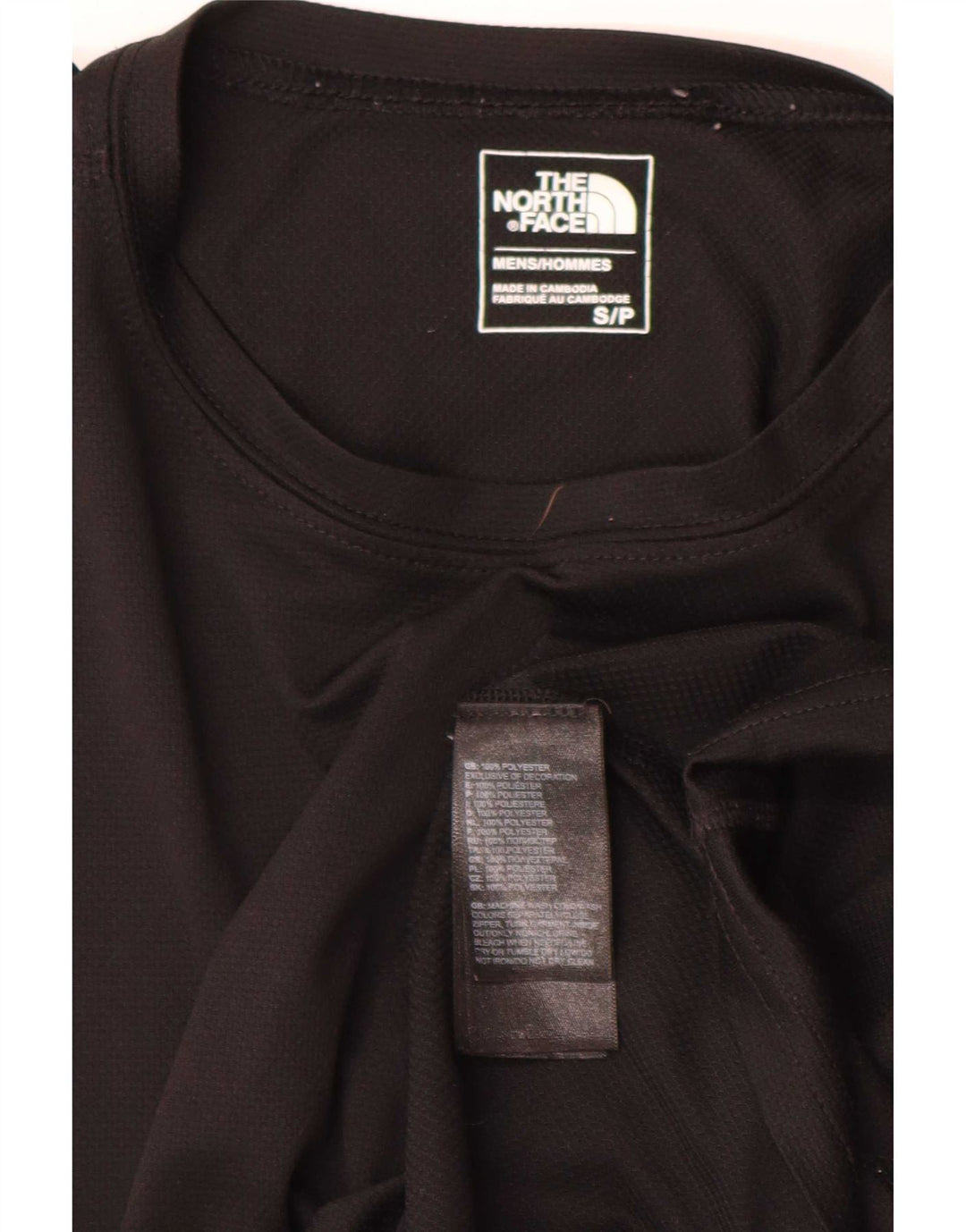 T-shirt pentru bărbați The North Face Top Small Poliester negru
