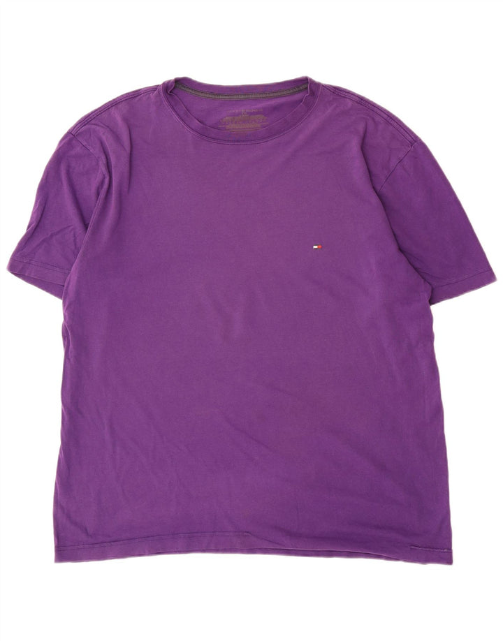 Tricou pentru bărbați Tommy Hilfiger Top mare violet