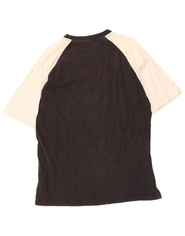 Tricou grafic pentru bărbați Fila Top mare negru Colorblock