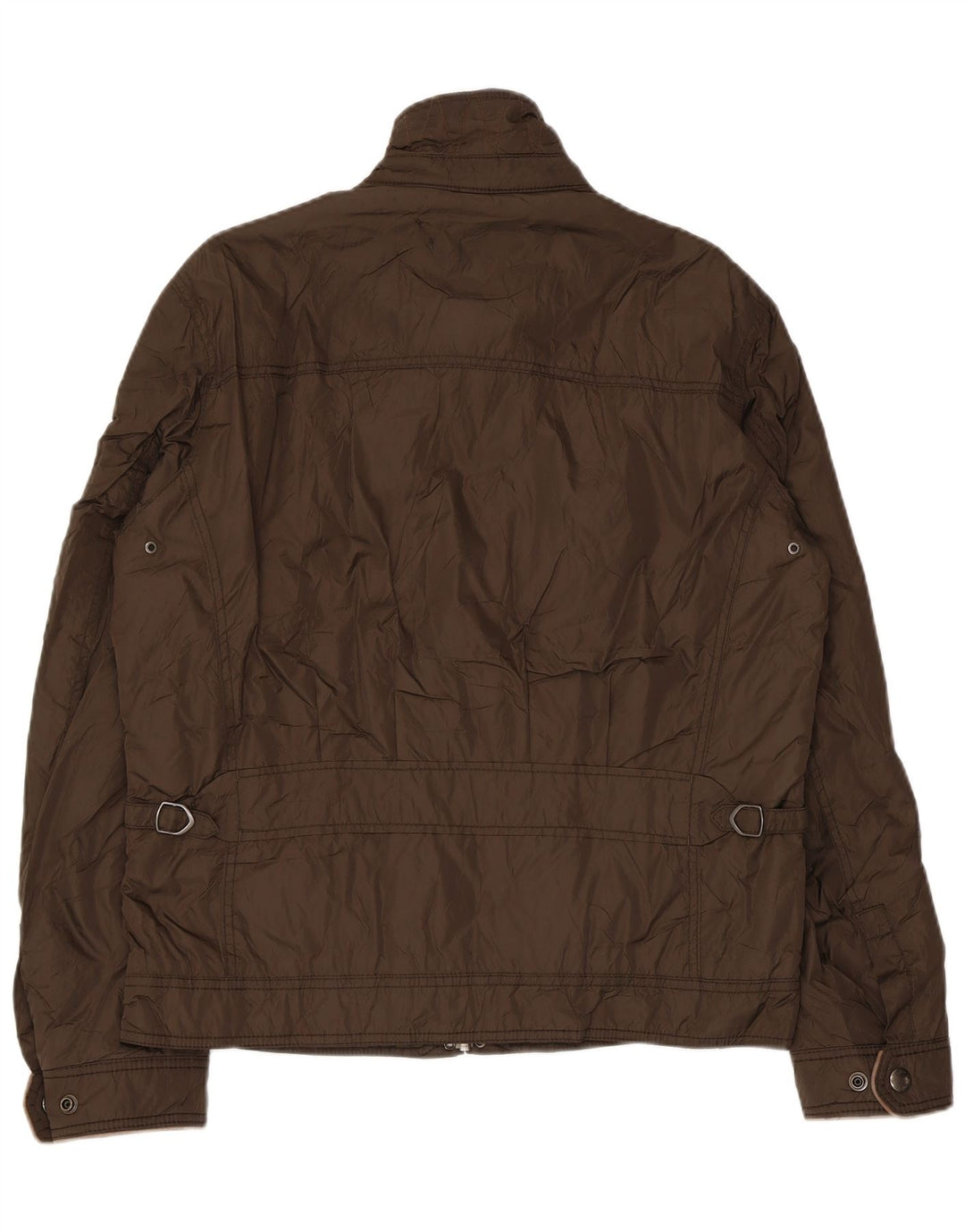 MASSIMO DUTTI Jachetă utilitare pentru bărbați UK 40 Large Khaki Nylon