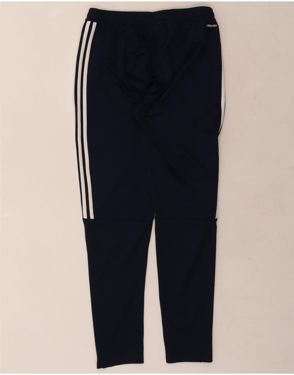 Pantaloni de trening Adidas Aeroready pentru bărbați, poliester mediu albastru bleumarin