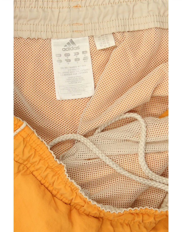 Pantaloni scurți de înot Adidas bărbați poliamidă portocaliu mediu