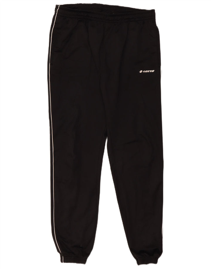 Pantaloni de trening pentru bărbați LOTTO Pantaloni de jogging 2XL poliester negru