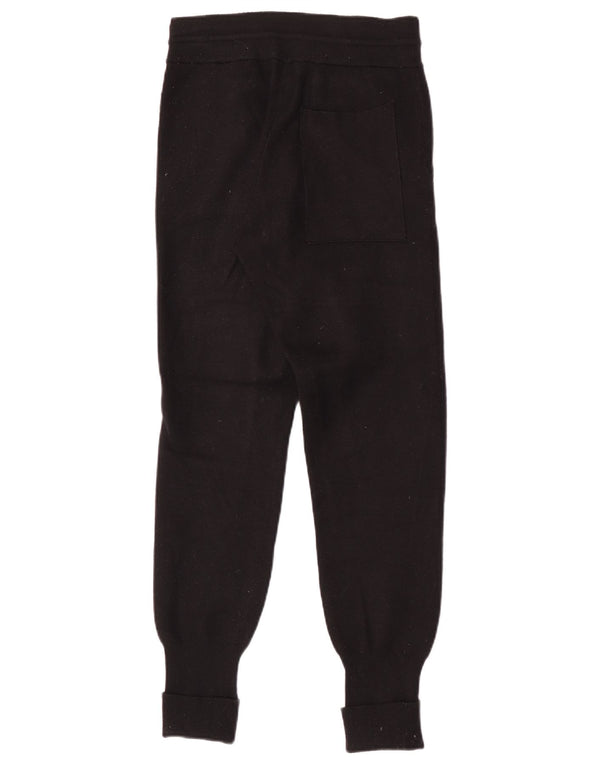 Pantaloni de trening Zara Femei Joggeri Mici Viscoza Neagra