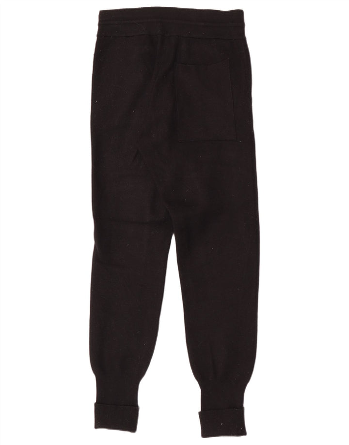 Pantaloni de trening Zara Femei Joggeri Mici Viscoza Neagra