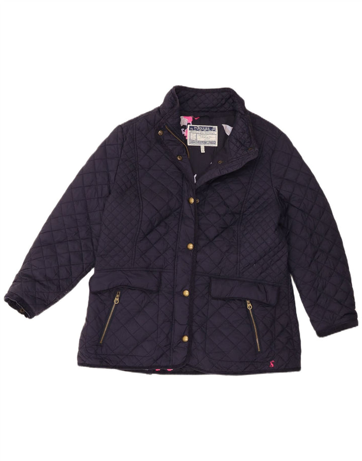 Jachetă matlasată Joules pentru femei UK 18 XL Bleumarin Poliamidă