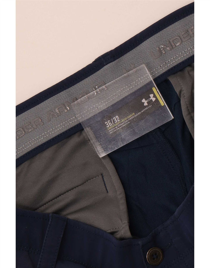 Pantaloni chino drepti pentru bărbați Under Armour W36 L32 albaștri