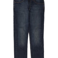 Blugi conici pentru bărbați Wrangler W34 L30, bumbac, albastru bleumarin