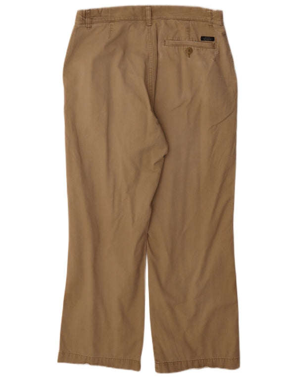 Pantaloni chino drepți pentru bărbați Marks & Spencer L34 L29 bumbac bej