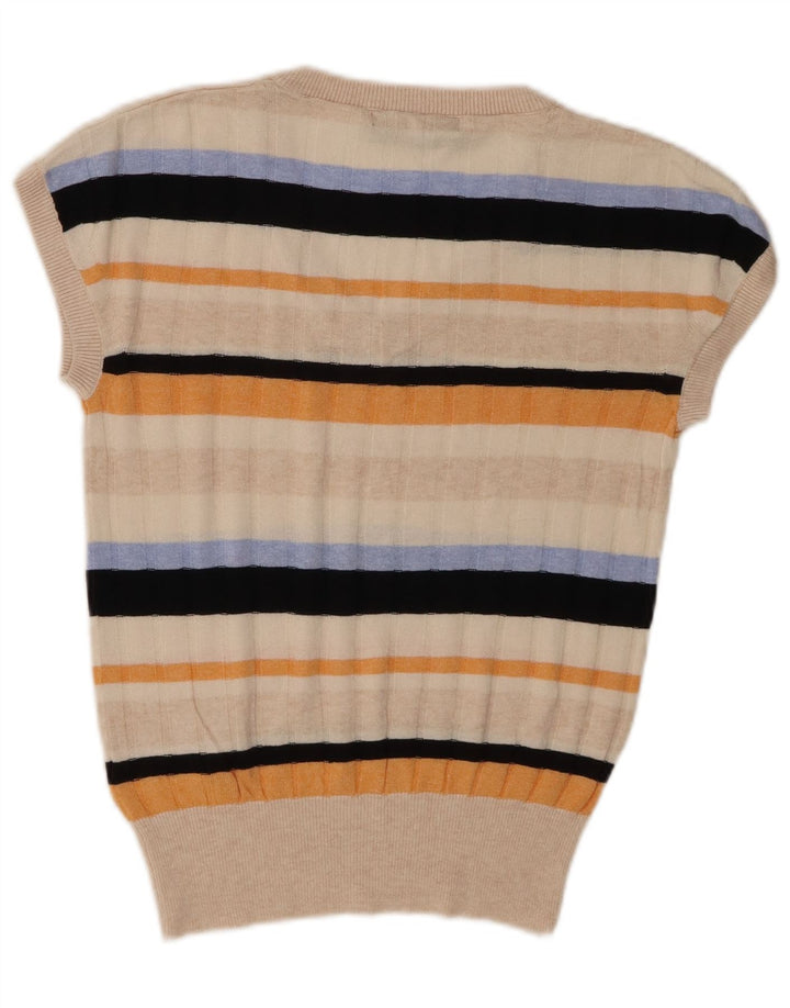 Marks & Spencer Womens Vest Tank Top UK 10 Small Multicolore Dungi