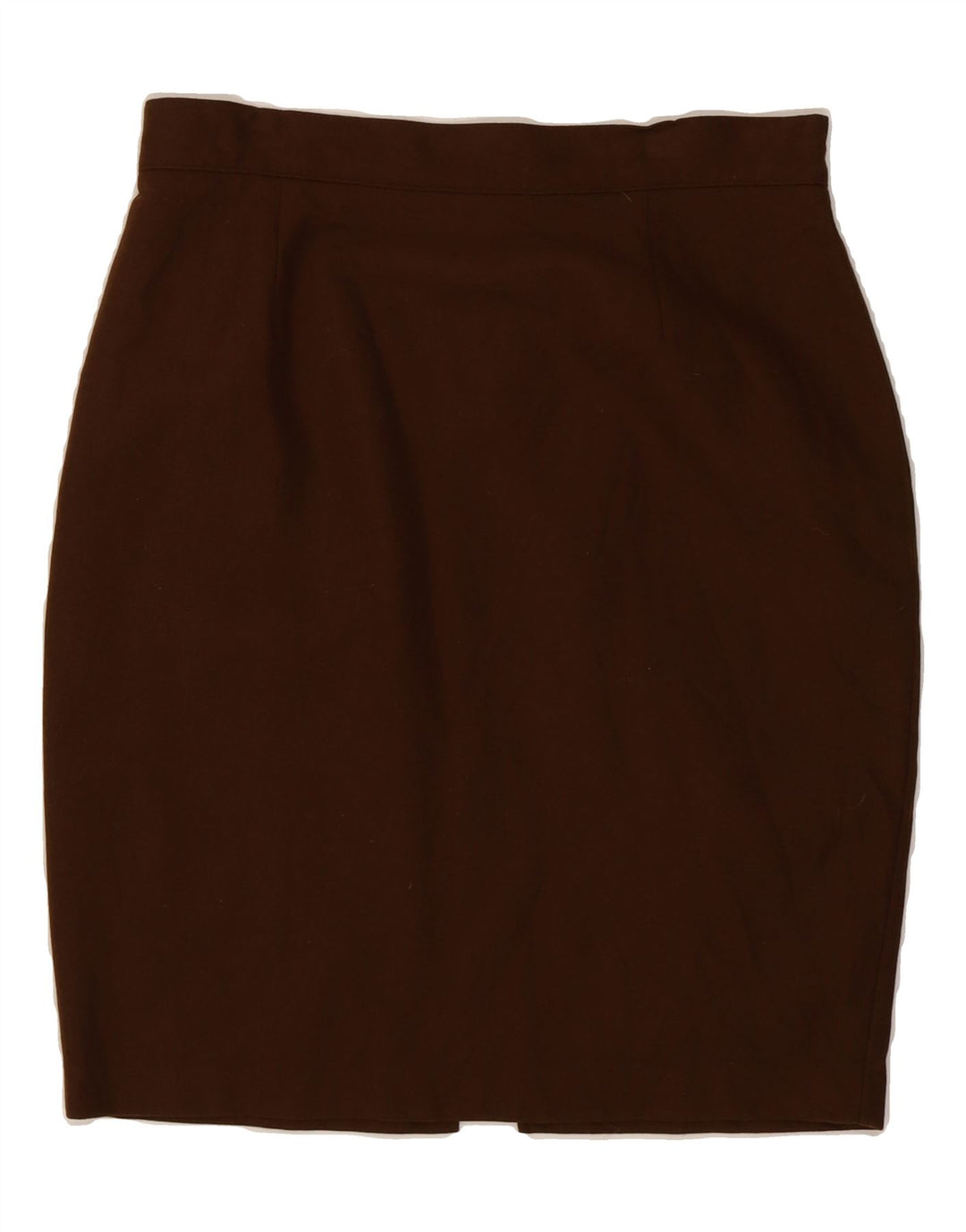 BENETTON Womens Pencil Skirt IT 48 XL W32  Brown Wool Vintage Benetton and Second-Hand Benetton from Messina Hembry 