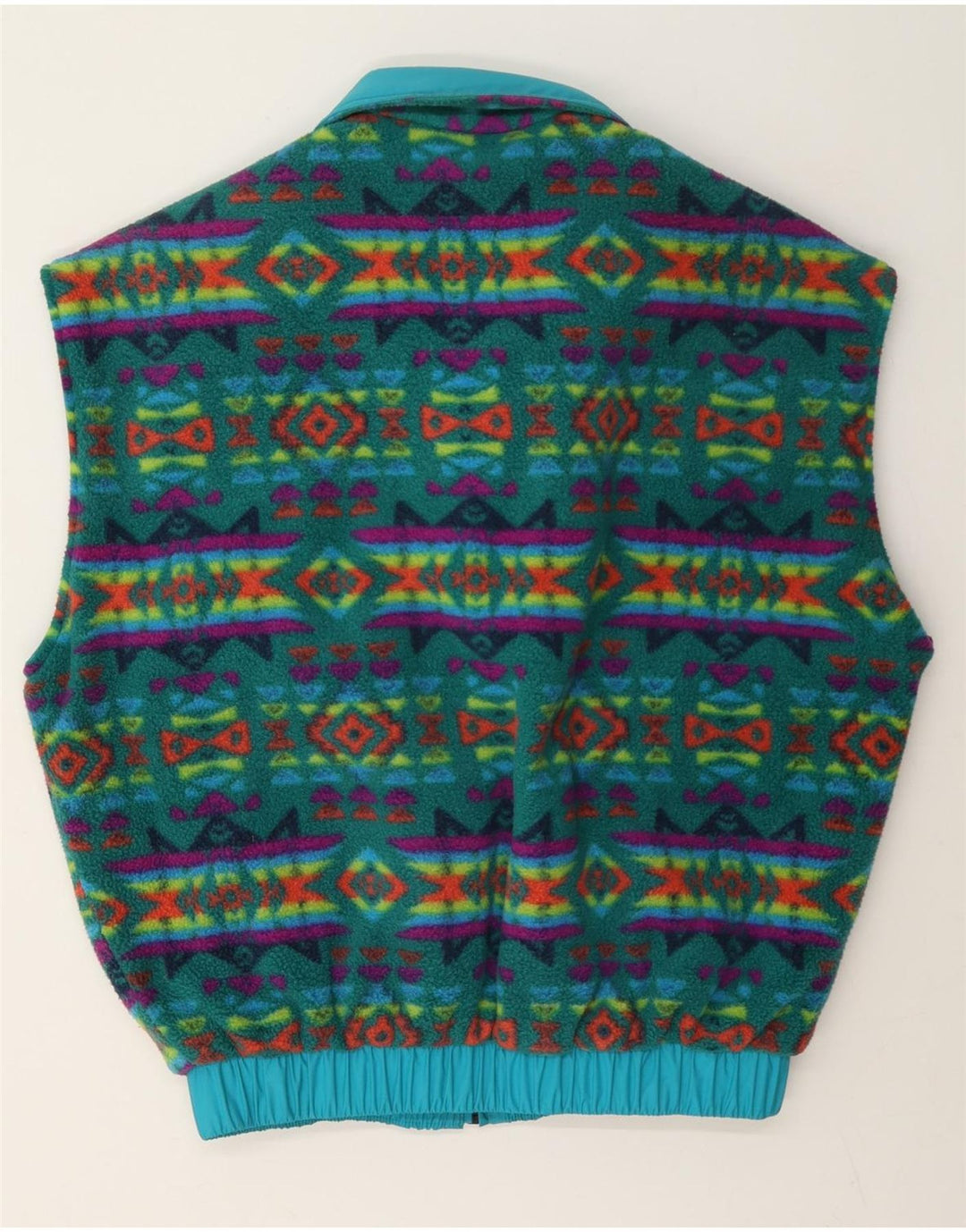 Gilet reversibil pentru bărbați Aesse Marea Britanie 38 Medium Blue Geometric Poliamidă