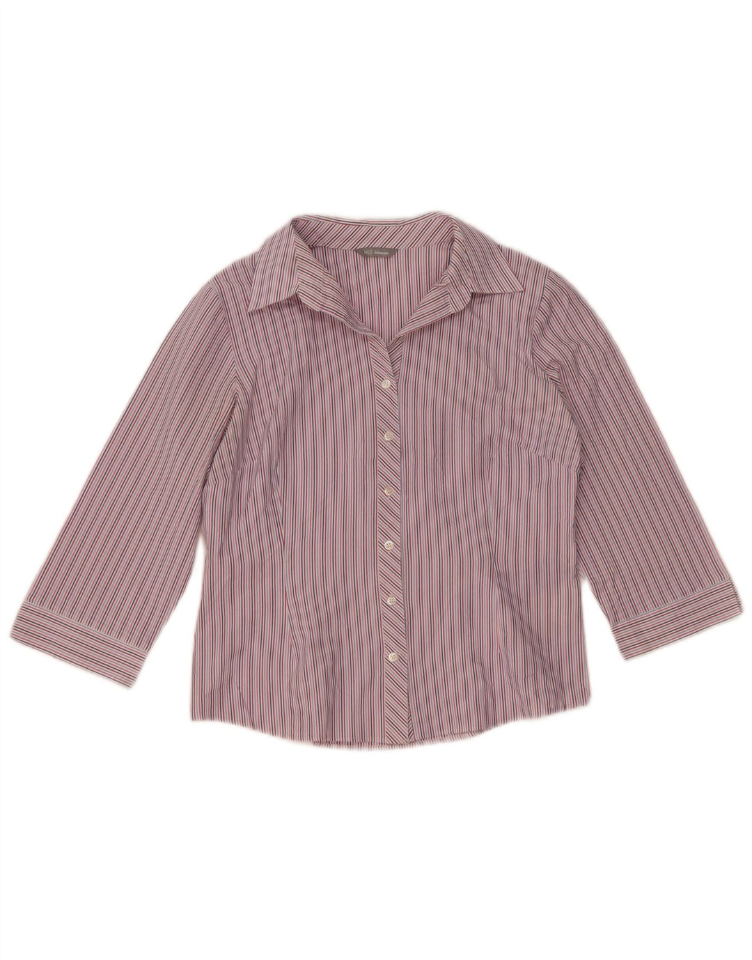 Cămașă pentru femei Marks & Spencer cu mâneci 3/4 UK 12 Medium, multicoloră, cu dungi