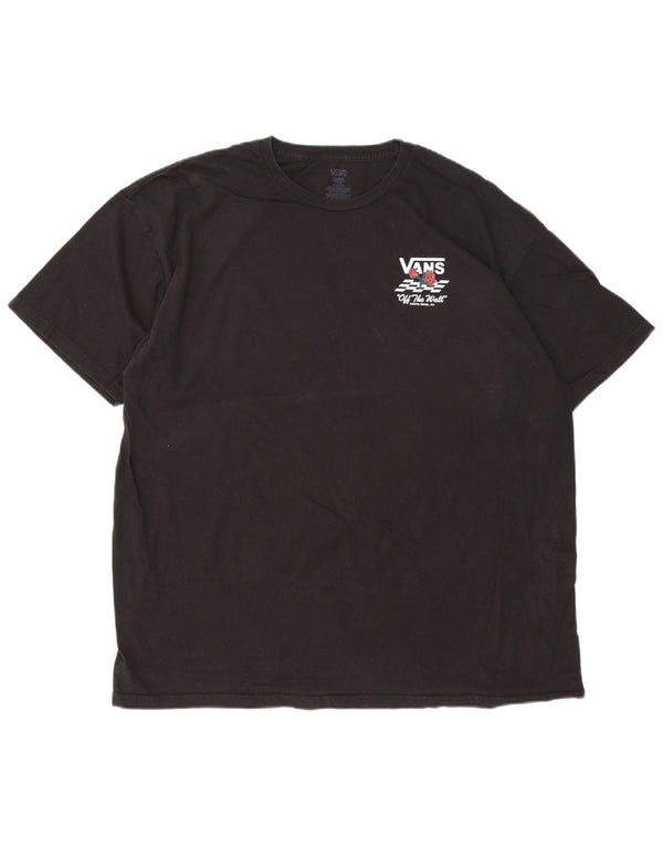 Tricou grafic pentru bărbați VANS Top 2XL bumbac negru