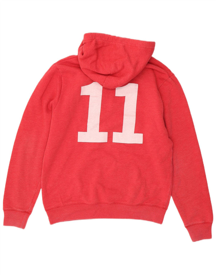 Pulover Jack Wills pentru bărbați cu capota, bumbac, roz mediu