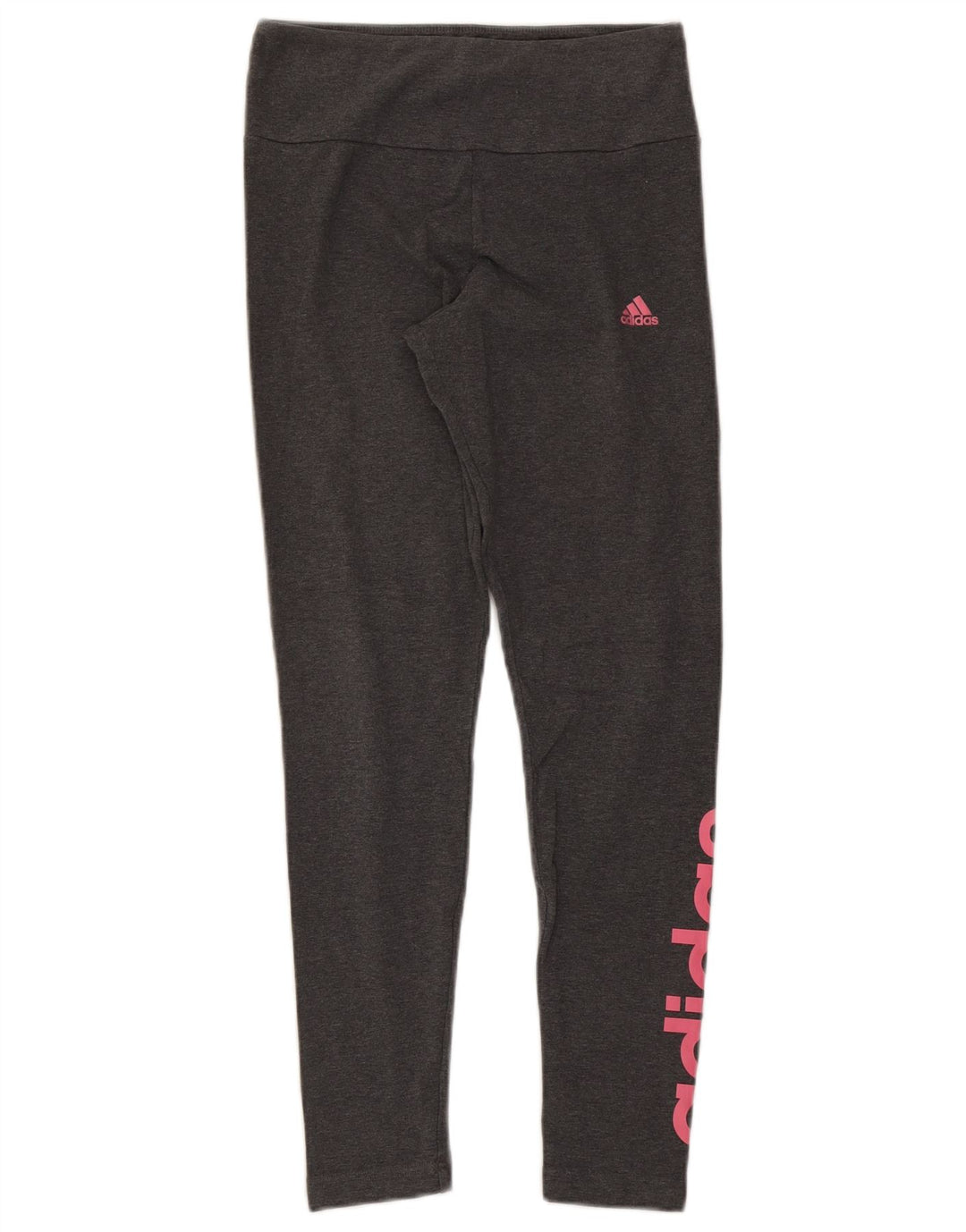 Leggings grafic ADIDAS pentru femei Marea Britanie 12/14, gri mediu