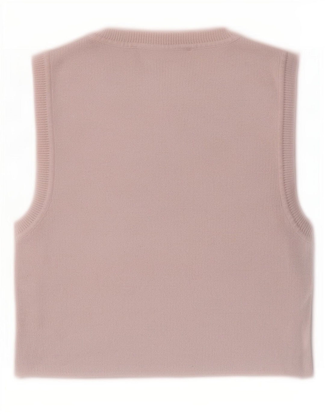 Top Vest Crop pentru Damă Zara UK 12 Medium Bej