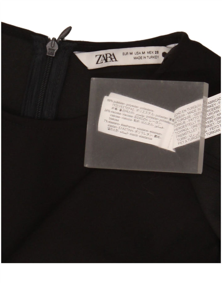 Rochie pentru femei Zara UK 12 Poliester mediu negru