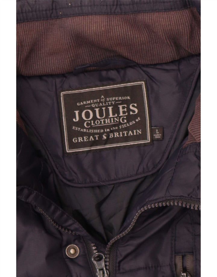 Joules Jachetă căptușită pentru bărbați UK 40 Large Bleumarin Poliamidă