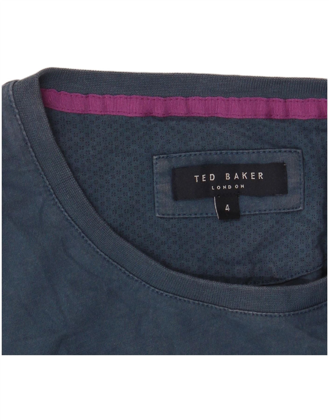 Tricou grafic pentru bărbați Ted Baker Mărimea 4 mare, bleumarin
