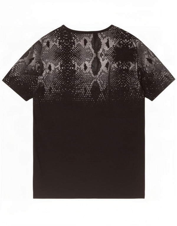 Tricou pentru bărbați Puma Top Medium Black Animal Print