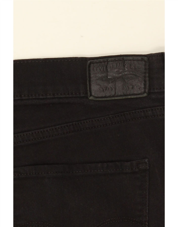 Blugi drepti modelați 314 pentru femei LEVI'S W33 L30 negri