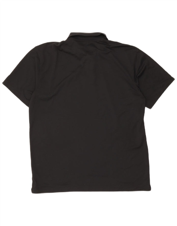 Tricou polo Nike Dri Fit pentru bărbați XL, poliester negru