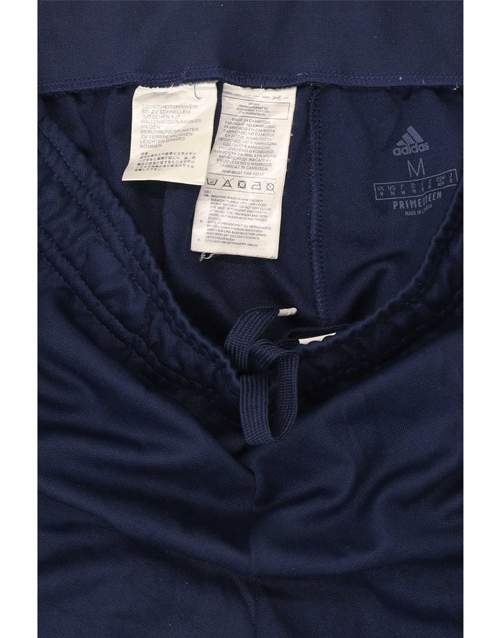 Pantaloni de trening Adidas Primegreen pentru bărbați, poliester mediu bleumarin