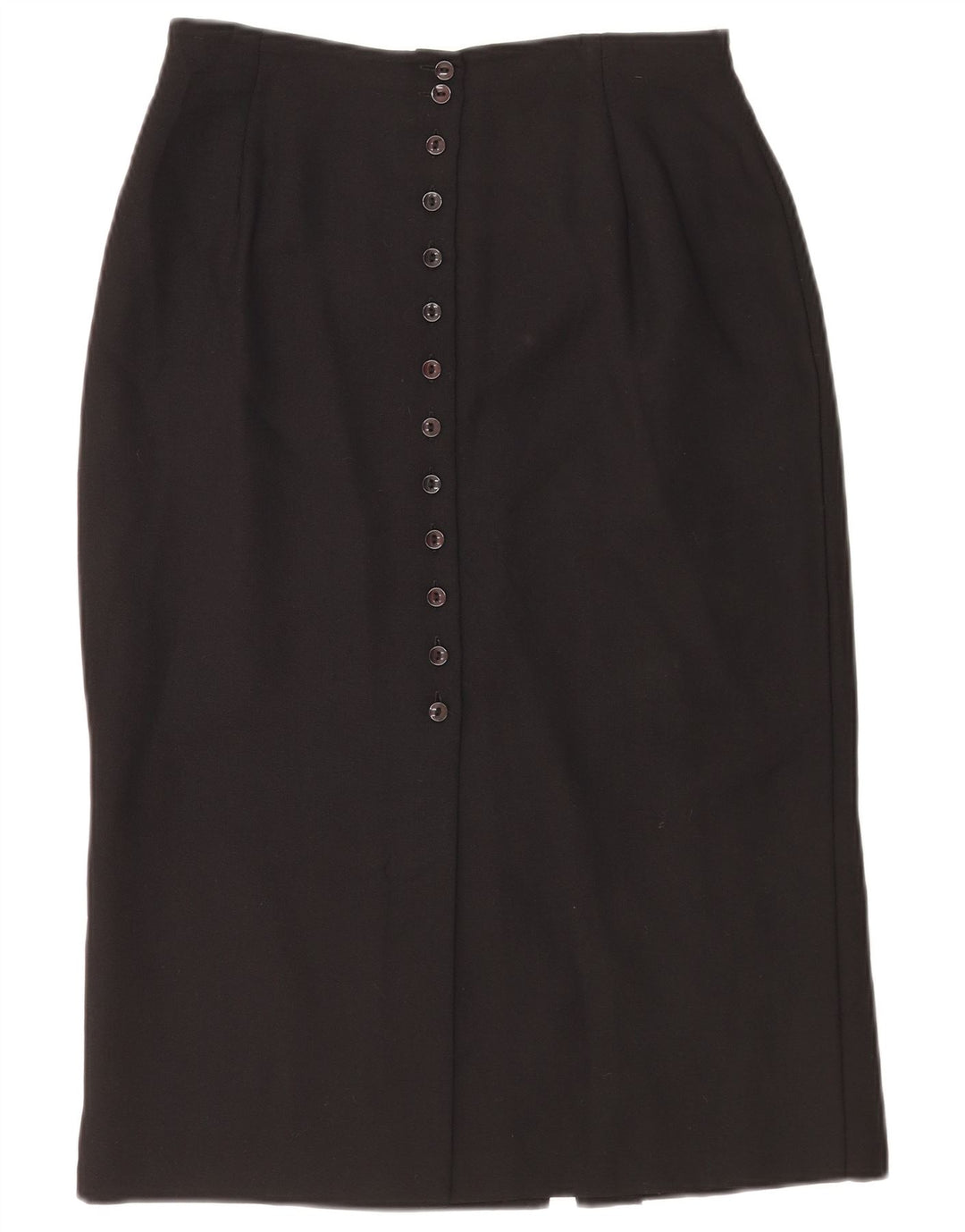 Fusta creion pentru femei Marks & Spencer UK 14 Medium W28 Poliester negru