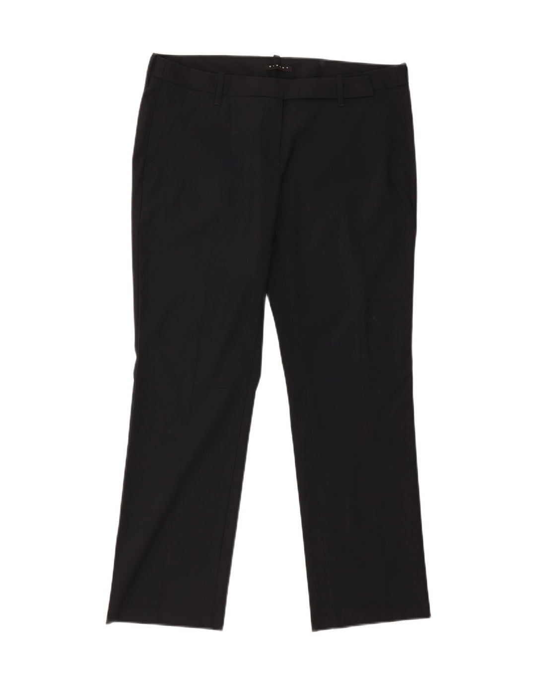 SISLEY Womens 2 Button 2 Piece Suit IT 42 Medium W34 L29 Navy Blue Vintage Sisley and Second-Hand Sisley from Messina Hembry 