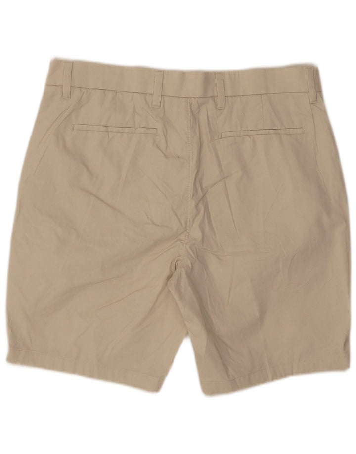Pantaloni scurți chino Marks & Spencer Autograph pentru bărbați, cu tăiere obișnuită, W36 Large Beige