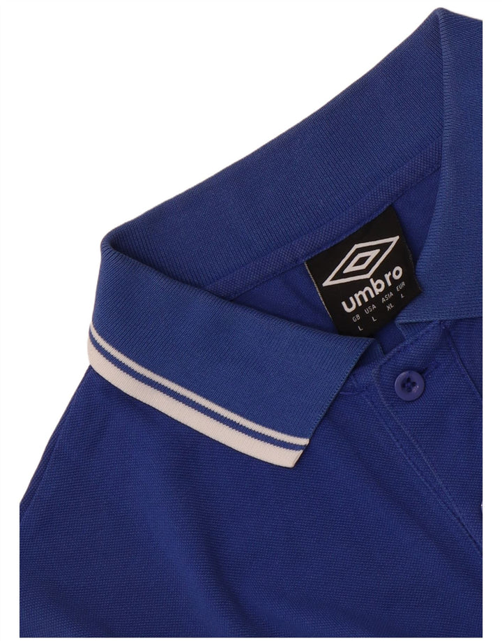 Tricou polo Umbro pentru bărbați, mare, albastru