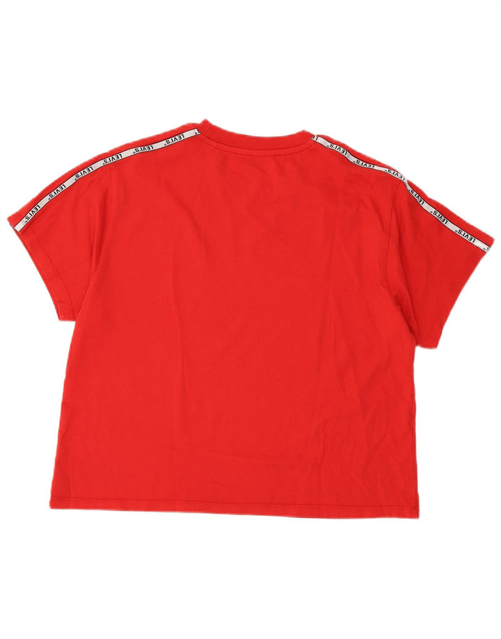 Tricou grafic Levi's pentru femei Top UK 12 Medium Red