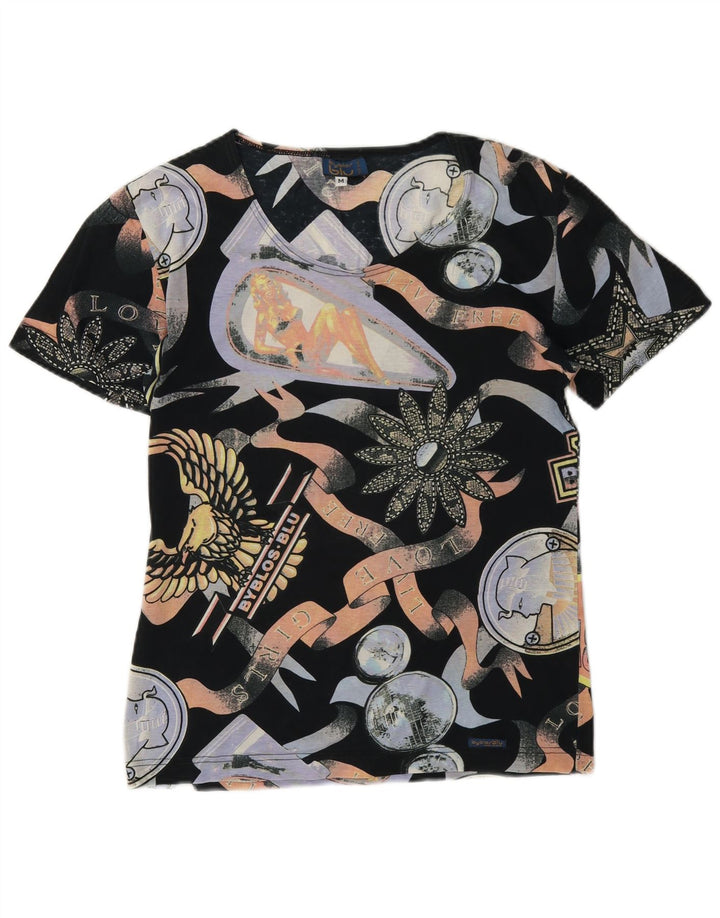 Tricou grafic Byblos pentru femei Top UK 12 Medium Multicolor Bumbac