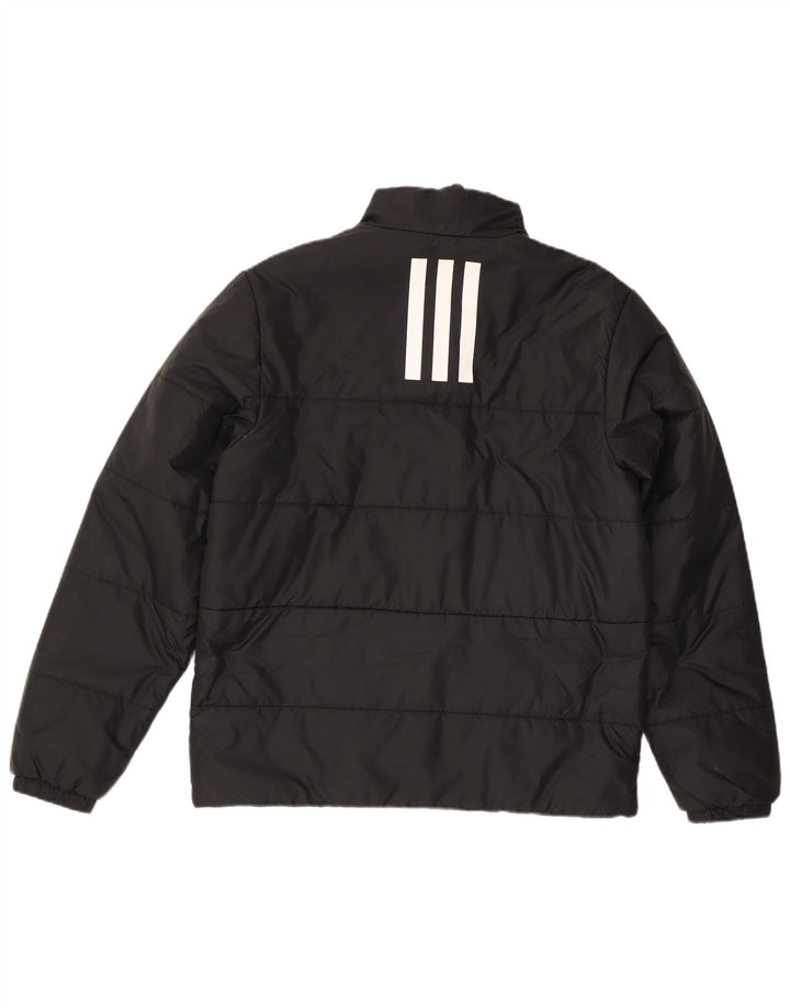 Jachetă căptușită pentru bărbați ADIDAS UK 38 Poliester mediu negru