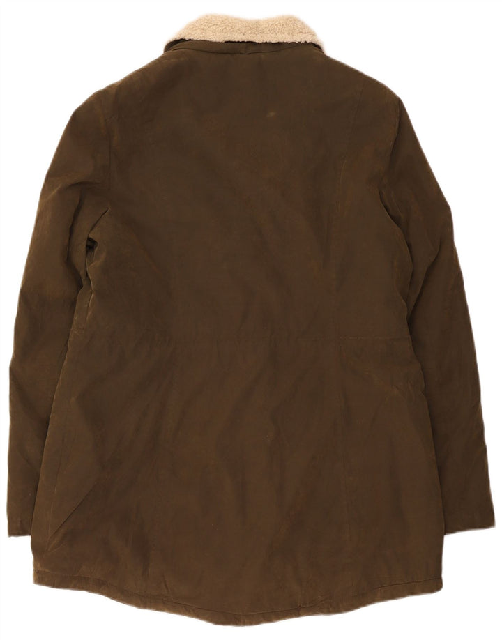 Jachetă Parka Nautica pentru femei Sherpa UK 16 Poliester kaki mare