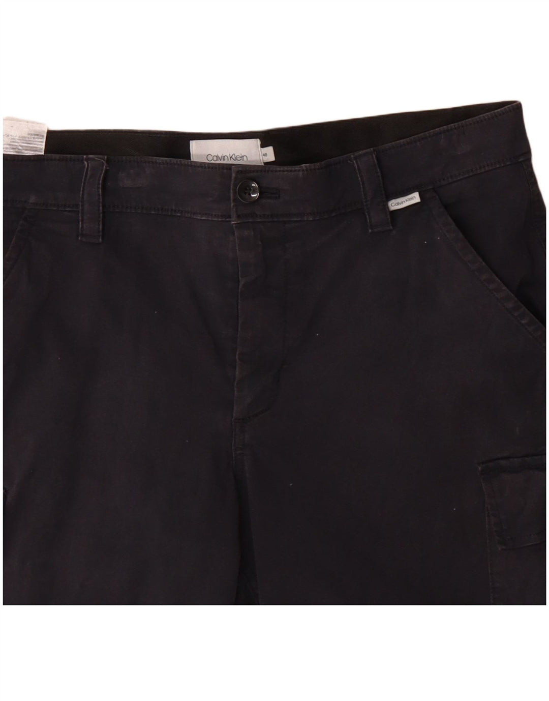 Pantaloni scurți cargo Calvin Klein pentru bărbați IT 48 Medium W34 Bumbac bleumarin