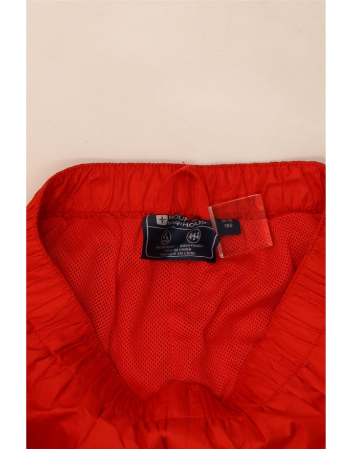 Mountain Warehouse Pantaloni Impermeabili Băieți 11-12 Ani Poliester Roșu